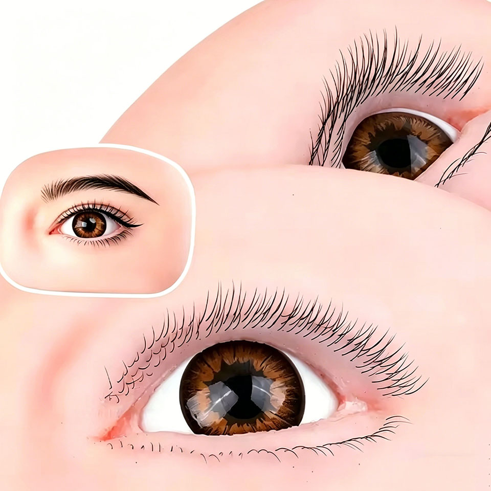 Eyelash Extension Graft Manneq - Beauty Makeup Academy recension och pris