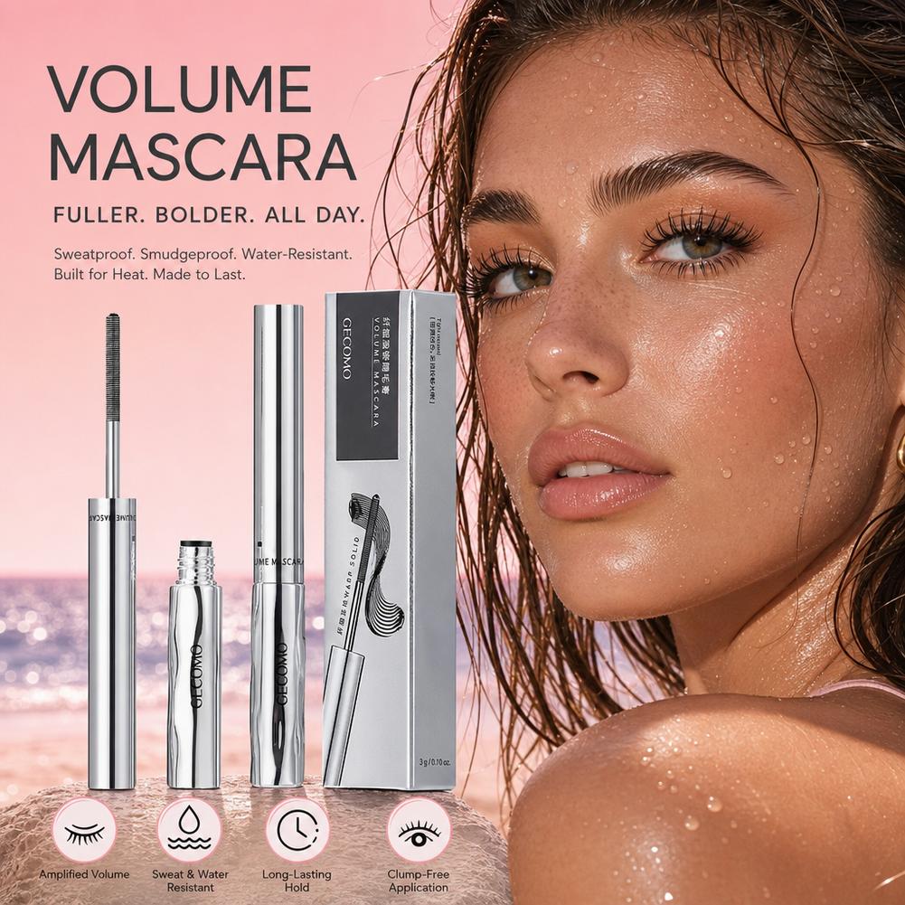 Long-lasting Curling Mascara W - Waterproof Mascara Wand recension och pris
